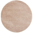 thumbnail image 2 of Safavieh Decora Shaggy Finola Solid Shag Area Rug, Tan, 6'7" x 6'7" Round, 2 of 7