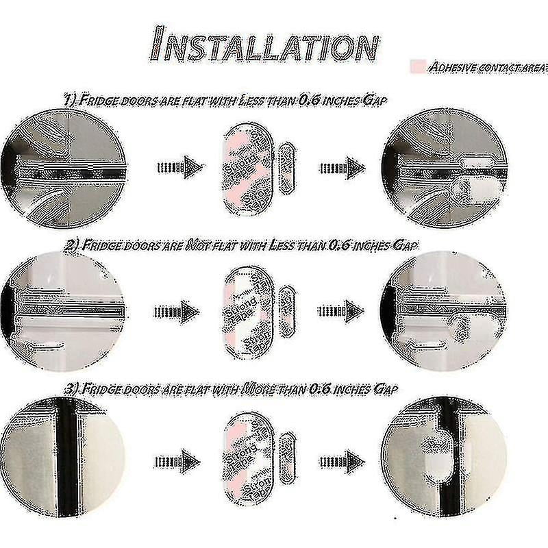 Refrigerator And Freezer Alarm, Door Left Open, Reminders At 60 Seconds Or More -q