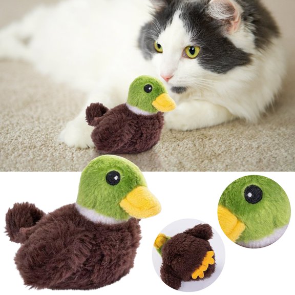 Egmy1 Cute Mallard Duck Plush Stuffed Animal Pillow Toys Lifelike Green Duck Stuffed Animal Plush Plushie Toy Soft Plush Doll for Birthday Kids Gifts Home Decor