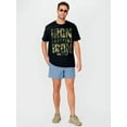 thumbnail image 1 of Iron Sharpens Iron Christian Men Camo Scripture Gym Workout T-Shirt-100% Cotton-220g Tee For Adult, Men, Women, Teen, Teenager, Adolescent, Youth, 1 of 7
