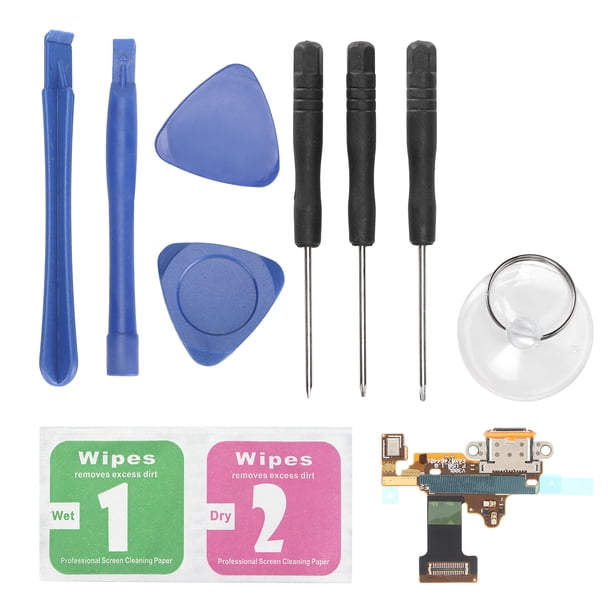 Placa de conector de cargador USB, puerto de carga USB flexible, cable flexible de carga USB, puerto de reemplazo, cable flexible de puerto de carga de repuesto para Masterfully Created