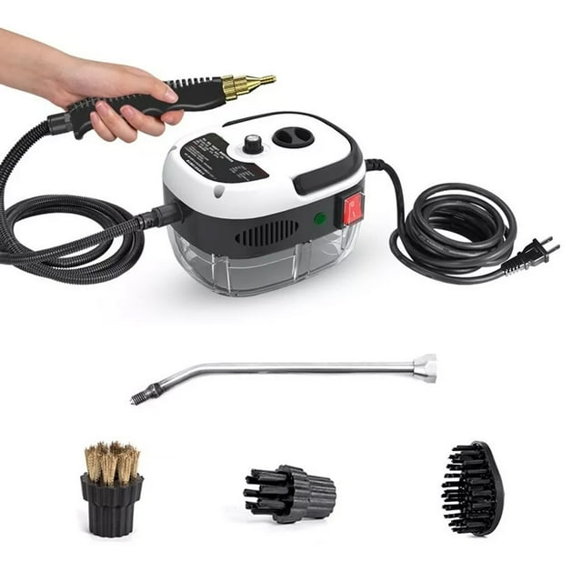 Limpiador a vapor portátil, 2500W, 3BAR, alta presión, alta temperatura, calentamiento rápido, 110V para aire acondicionado y cocina