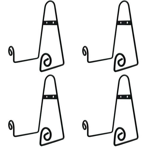 Metal Wall Mount Display Shelf Plate Hanger Vertical Plate Bracket Bracket Wall Photo Frame