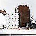 thumbnail image 2 of Rollo de papel higiénico Less Steel Floor Ding H con revestimiento de metal (31,5 x 13,2 cm) para kit, inodoros, baño y, 2 of 3