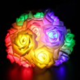 thumbnail image 3 of D-GROEE Party Accessories Led Rose Flower String Light Realistic Looking Battery-powered Valentine's Day Led String Lamp Hanging Decoration, 3 of 6