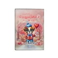 thumbnail image 2 of Happy Valentine’s Day Adorable Boxer Puppy Holding Heart Balloon Travel Passport Wallet Boxers Dog Lover Gifts Idea PU Leather Passport Holder Cover - 00030, 2 of 5