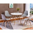 thumbnail image 6 of Best Master Furniture Gwendolyn Round  5 Piece Dinette Set - Black, 6 of 6