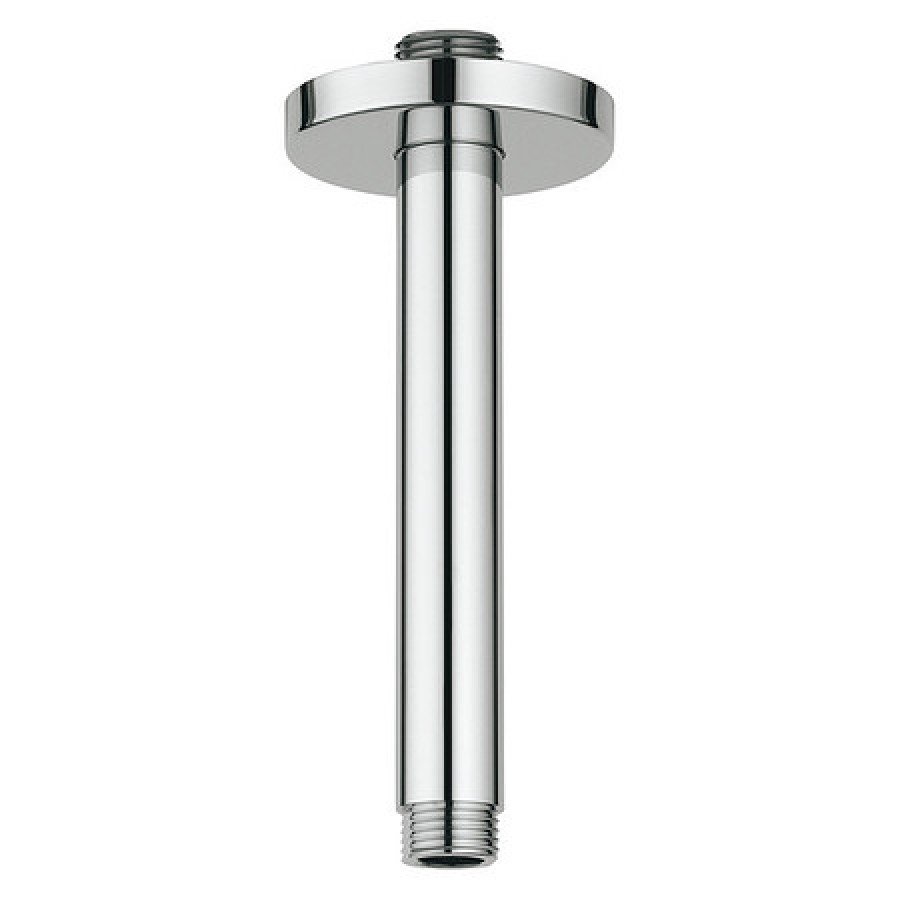 GROHE 27217000 Ceiling Shower Arm,1/2" NPT Connection