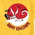 thumbnail image 3 of The Nightmare Before Christmas - Happy Howlidays - Men's Short Sleeve Graphic T-Shirt, 3 of 5