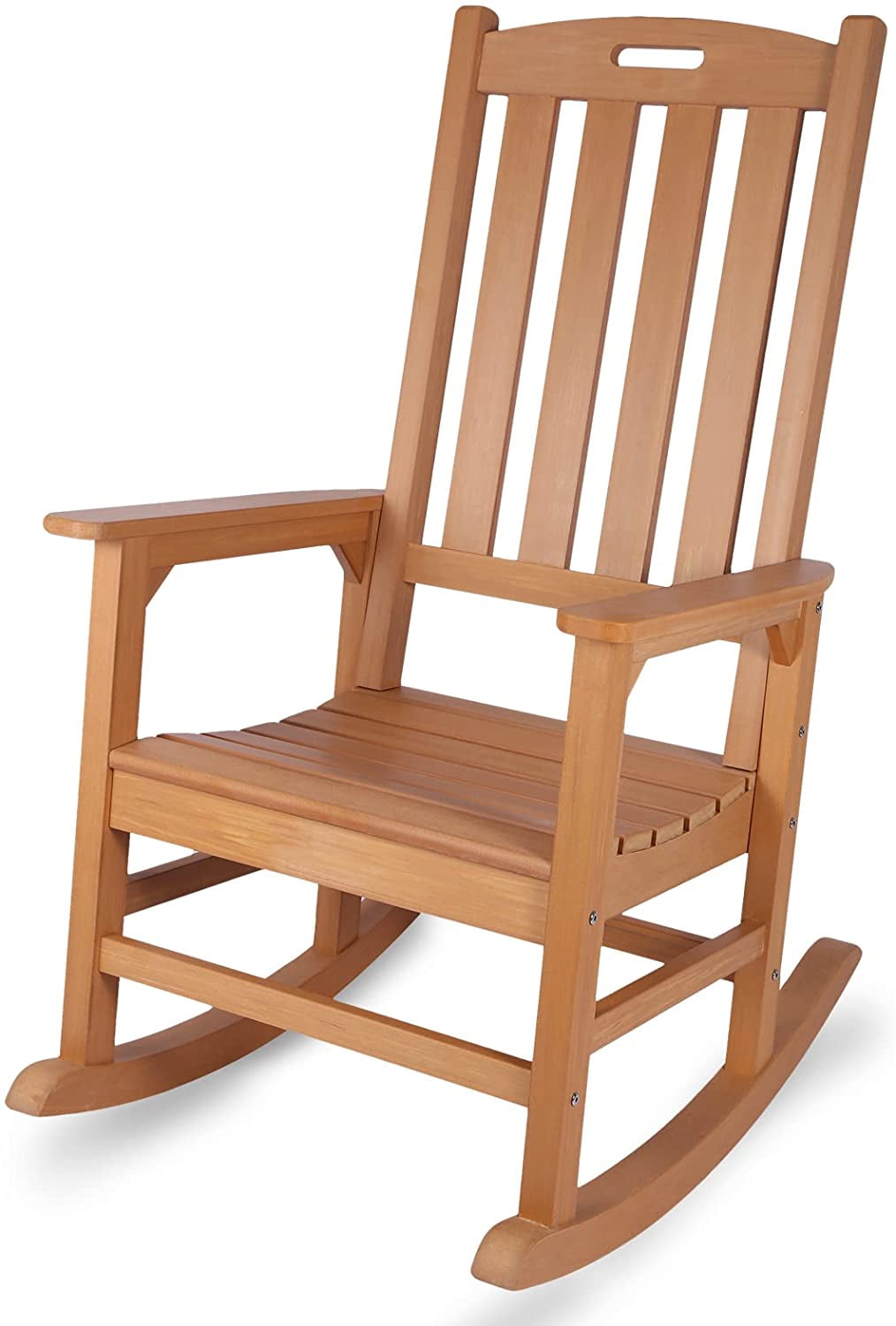 Efurden Real Oversize Rocking Chair, All Weather and Heavy Duty Rocking