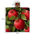 thumbnail image 2 of Fruit Canvas Picnic Mat - Waterproof Outdoor Blanket - Large Portable Mats with Travel Bag for Picnics and Family Gatherings - Foldable, Easy to Clean, and Durable Design, 2 of 6