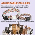 thumbnail image 5 of DOGLINE Biothane American Flag Quick Release Dog Collar, Red, White, and Blue, 3/4" x 12"-19", 5 of 6