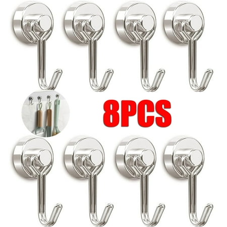 

Magnet Hooks for Hanging Indoor Outdoor 8Pieces