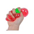 thumbnail image 4 of LLC Set de 5 Boules de Stress à la Fraise Remplies de Perles - Rouge, 4 of 5