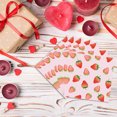 thumbnail image 1 of Antqov Strawberry Party Theme Tableware Set Disposable Decorative Tableware Paper Set, Home Accessories, 1 of 3