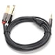 thumbnail image 1 of Conector JK-366 3.5 mm A DOBLE Línea de Audio de 6.35 mm Conectores de Oro Masculino Cable de audio, 1 of 7