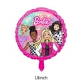 thumbnail image 4 of Globos de fiesta con temática de Barbie, globos de papel de aluminio para Baby Shower, decoraciones de fiesta de cumpleaños de princesa, juguetes, regalos, 32（10PCS-3 as the picture show, 4 of 5