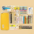thumbnail image 5 of iSuperb Grande Trousse à Crayons 3 Compartiments Grande Capacité Trousse de Rangement en Oxford, 5 of 5