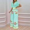 thumbnail image 2 of Traje de dos piezas informal de moda con cintura deportiva y estampado floral de verano para mujer Wmkox8yi  bvn605, 2 of 8