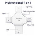 thumbnail image 2 of Memoria Otg 4 En 1 iPhone Android iPad Pc Usb-c Lighting 1tb, 2 of 8