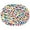Rainbow Dot Colorful, variant on Rectangle Table Cloths Happy Birthday Colorful Rainbow Love Heart Party Table Clothes 60x102inch Table Clothes Polyester Washable Durable Table Cloth for Dining Table Buffet Parties and Camping