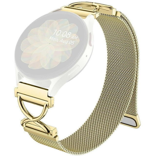 For Garmin Vivoactive 3 Vivoactive 3 Music Milanese Band Electroplated Stainless Steel Magnetic Watc