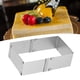 thumbnail image 5 of Molde de pastel de anillo de mousse ajustable de acero inoxidable para suministros de cocina para hornear bricolaje, 5 of 7