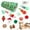 D, variant on Hearth & Gear Christmas Cat Toys Interactive Accessories For Small Cat Toys Suitable For Indoor Cats Including Cat Tunnel Santa Straight Through Set Kitty City Jungle Combo Foraging for Cat B35 Us Pet