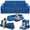 Blue, variant on VIXLON Couch Play Modular Kids Play Couch Convertible Toddler Building Fort Sofa and Cushion Child DIY Floor Sofa for Sleeping Playroom Bedroom for Boys and Girls