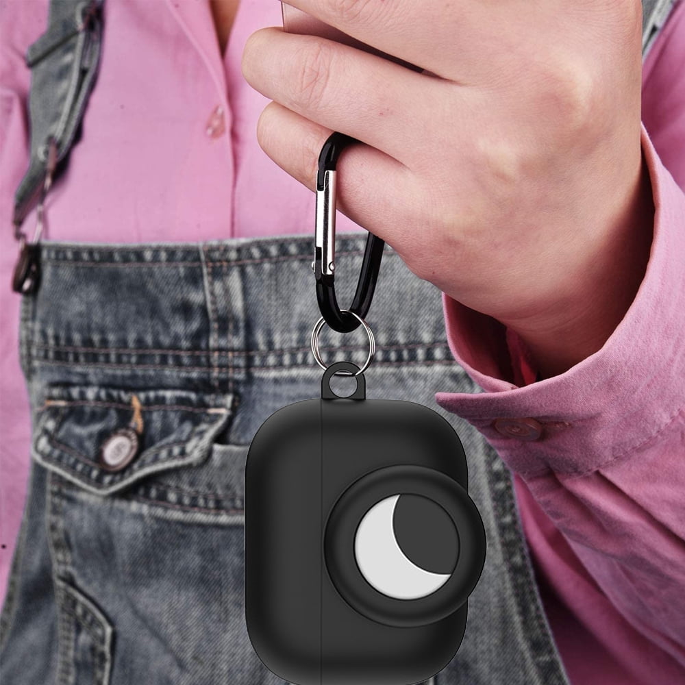 Airpod Pro AirTag Case Holder with Keychain, Full Body Protective