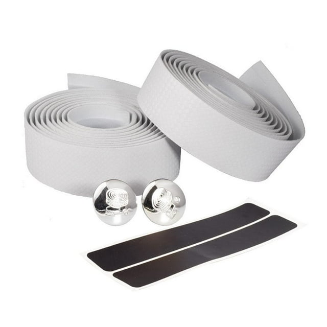 Wartleves LZYWOD 2 rollos de cinta para manillar de bicicleta, cinta de cuero PU para manillar de bicicleta, cinta antideslizante para manillar de bicicleta de carretera, cinta de agarre para manillar