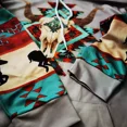 thumbnail image 3 of Sudadera Con Capucha Estampada 3d India Retro Para Hombre, 3 of 4