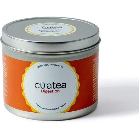 Greeniche Natural | Curatea Digestion | 30 Tea Bags | Herbal & Organic Detox Tea | Tea for Detox Cleanse & Colon Cleanse | Herbal & Organic