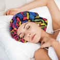 thumbnail image 6 of Disketp Vintage Audio Cassettes Adjustable Sleeping Hair Cap, Hairband Sleeping Cap Turban, Unisex, Available for Curly and Straight Hair, 6 of 6