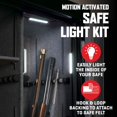 thumbnail image 2 of Allen Company Motion Activated LED Safe Light Kit, 3 Light Bars, 2 of 9