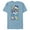 Ocean Blue, variant on Disney Mickey Mouse and Friends Confetti Crew Birthday Squad - Short Sleeve Blended T-Shirt for Adults - Customized-Yellow