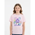 thumbnail image 3 of Squishmallows Girls Graphic Tee with Short Sleeves, Sizes 4-16, 3 of 7