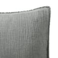thumbnail image 5 of Better Homes & Gardens 22" x 22" Grey Oversized Cotton Gauze Fringe Decorative Pillow, 5 of 5