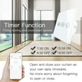 thumbnail image 2 of Store à Rideau WIFI Intelligent Switch, Volet Roulant à Rideau Motorisé Électrique, Commande Switch, Application pour Téléphone Mobile, Télécommande, Compatible avec Alexa Google Home, 2 of 7