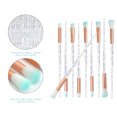 thumbnail image 4 of Transparent Glittery Handle Eye Brush Set, Cosmetic Tool, Professional For Makeup Lovers Professional Makeup Artist ANGGREK Otros, 4 of 8