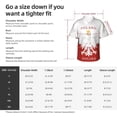 thumbnail image 6 of Poppy Seeds Mens Hawaiian Shirt Short Sleeve Casual Button Up Tropical Summer Beach Shirt, 6 of 9