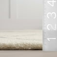 thumbnail image 4 of Rugs USA Beachwood Trellis Wool Area Rug, 8' 6" x 11' 6", Beachwood Ivory, 4 of 8