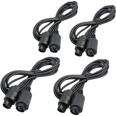 Deliqiba 4 Pack 6Ft N64 Controller Extension Cable Cord for N64 Controller