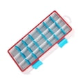 thumbnail image 4 of Caja de aparejos de pesca, contenedor para equipo de pesca, 21 compartimentos con compartimentos extraíbles Azul, 4 of 9