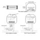 thumbnail image 4 of Compatible Con Tuya Rf Smart Switch App Control Conexión Wifi Persianas Empotradas Interruptor De Persiana Enrollable Módulo De Relé De 2 Bandas Control Remoto Inalámbrico matsuzay HA016353-00, 4 of 6