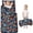 Pioneer Flower Floral Print Pattern-1, variant on Pioneer Flower Floral Print Pattern Toddler Nap Mat for Teens Preschool Daycare, Teens Sleeping Mat Bag, Toddler Sleeping Bag with Pillow