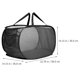 thumbnail image 2 of BESTYASH Organizador De Ropa Plegable Negro Con Asa Resistente Para Casa Y Viaje, 2 of 8