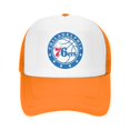 thumbnail image 2 of Philadelphia 76ers Casquettes de Camionneur Orange Taille Unique Ajustable Snapback, 2 of 5