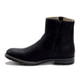 thumbnail image 2 of J'aime Aldo Men's 28931 Tall Belted Round Toe Moto Zipped Riding Boots, Black Nuboc, 11, 2 of 3