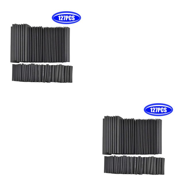 Soidarity 127 unids / set poliolefina tubo termorretráctil manguitos de cable aislante conectores de alambre kit surtido 2piezas Soidarity CBP111884